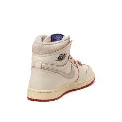 High-Top Sneaker|Leder Sneaker*Jordan Nike Wmns Air 1 Retro High OG *Rare Air Cinnabar* Sail / Cinnabar / Light Bone