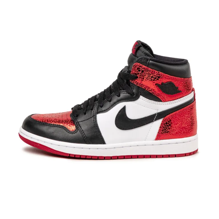 High-Top Sneaker|Leder Sneaker*Jordan Nike Wmns Air 1 Retro High OG *Varsity Red* Varsity Red / Black / White
