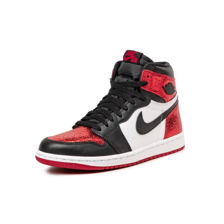 High-Top Sneaker|Leder Sneaker*Jordan Nike Wmns Air 1 Retro High OG *Varsity Red* Varsity Red / Black / White