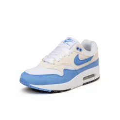 Weiße Sneaker|Retro Runner*Nike Wmns Air Max 1 White / Royal Pulse / Phantom / Black