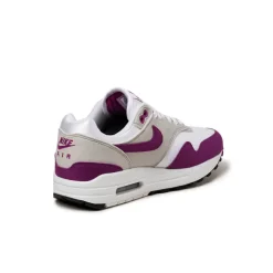Leder Sneaker|Retro Runner*Nike Wmns Air Max 1 '87 White / Bold Berry / Neutral Grey / Black