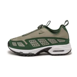 Leder Sneaker|Retro Runner*Nike Wmns Air Max SNDR Light Army / Fir / White / Black