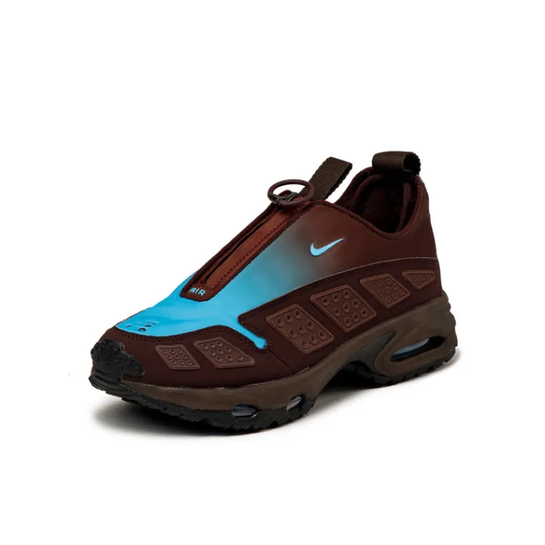 Leder Sneaker|Retro Runner*Nike Wmns Air Max SNDR Burgundy Crush / Baltic Blue / Baroque Brown