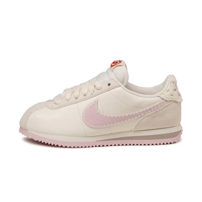 Leder Sneaker|Retro Runner*Nike Wmns Cortez Sail / Pink Foam / Sail / Collegiate Grey