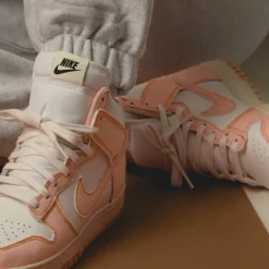 Leder Sneaker*Nike Wmns Dunk Hi 1985 *Artic Orange* Arctic Orange / Arctic Orange / Summit White