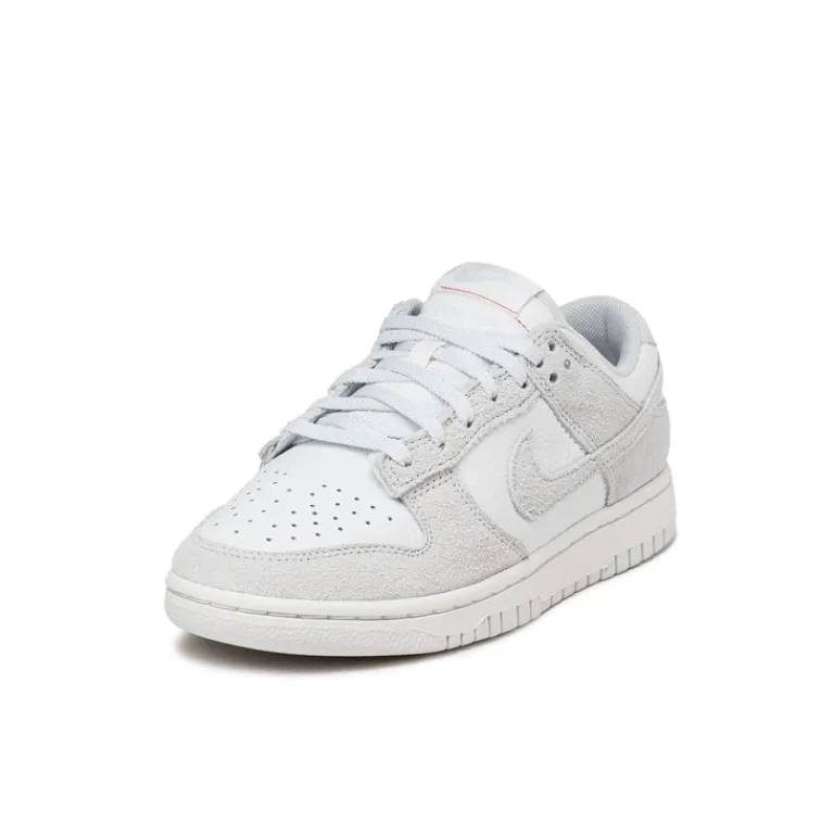 Leder Sneaker|Weiße Sneaker*Nike Wmns Dunk Low Summit White / Photon Dust / University Red