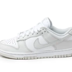 Leder Sneaker|Weiße Sneaker*Nike Wmns Dunk Low *Photon Dust* White / Photon Dust / White