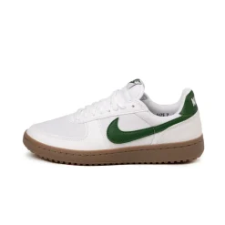 Leder Sneaker|Terrace Casual Sneaker*Nike Wmns Field General White / Gorge Green / Gum Dark Brown