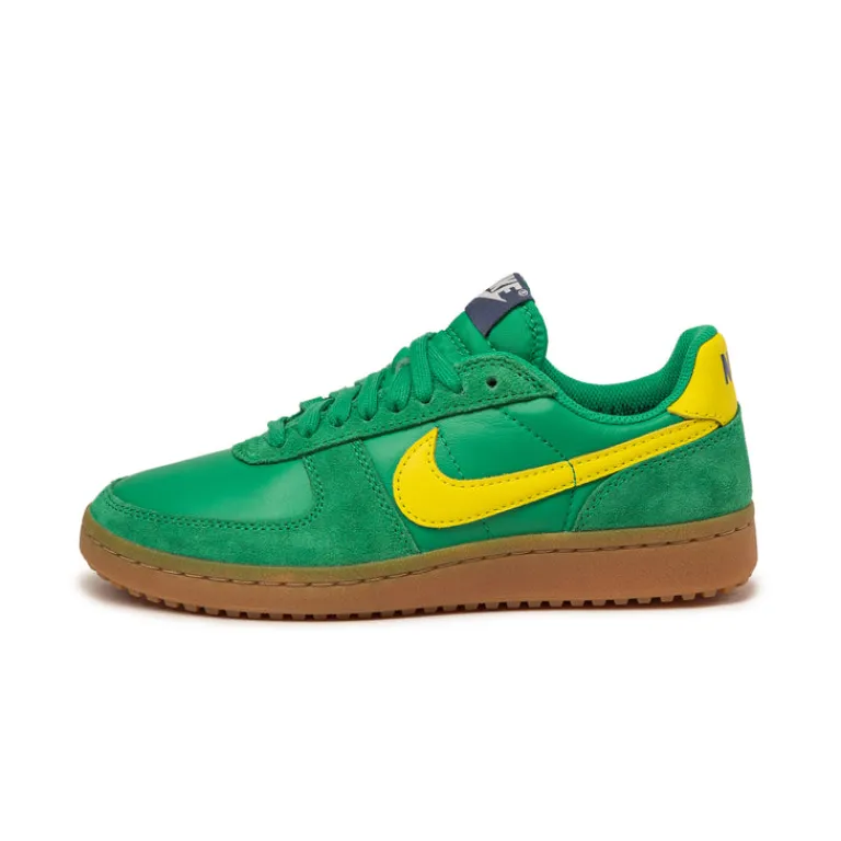 Leder Sneaker|Terrace Casual Sneaker*Nike Wmns Field General Stadium Green / Sail / Diffused Blue / Lightning