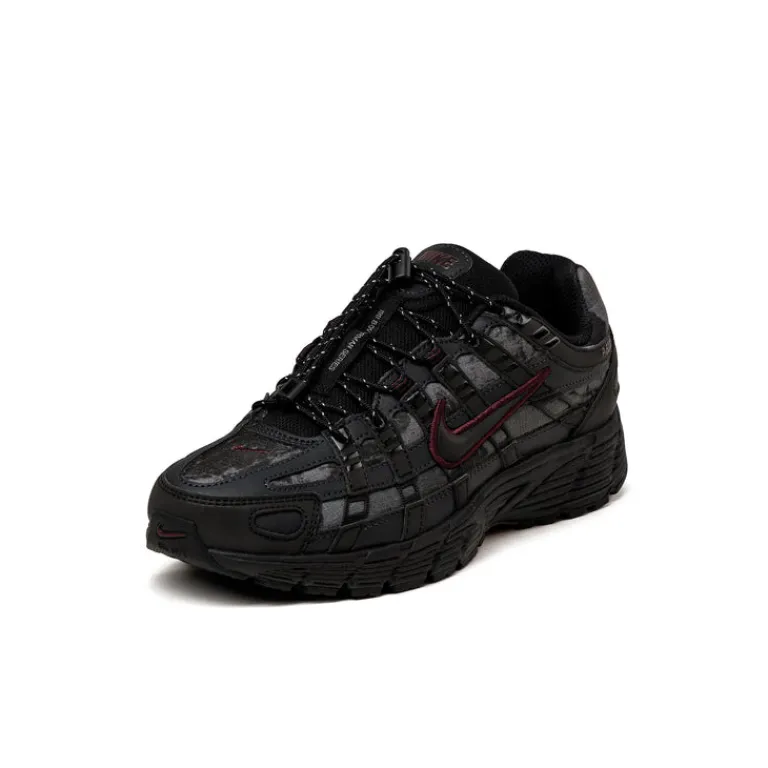 Vegane Sneaker|Retro Runner*Nike Wmns P-6000 Black / Burgundy Crush / Midnight Navy / Black