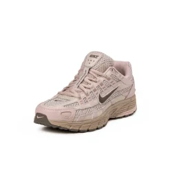 Leder Sneaker|Retro Runner*Nike Wmns P-6000 Fossil Stone / Ironstone / Hemp / Pink Oxford