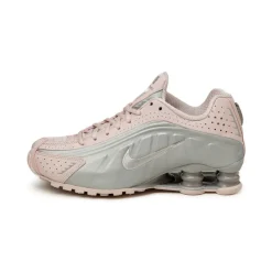 Vegane Sneaker|Retro Runner*Nike Wmns Shox R4 Barely Rose / Metallic Platinum