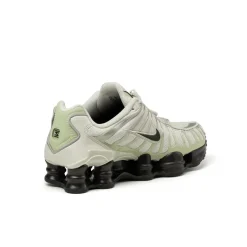 Vegane Sneaker|Retro Runner*Nike Wmns Shox TL Light Bone / Olive Aura / Metallic Silver / Off Noir