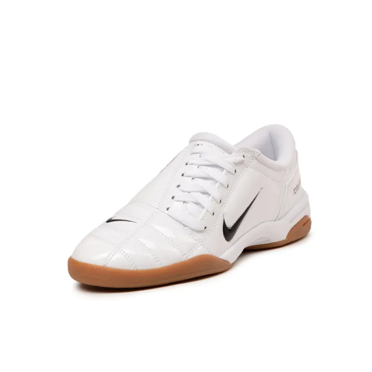 Leder Sneaker|Weiße Sneaker*Nike Wmns T90 White / Black / White / Metallic Gold