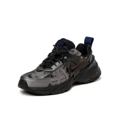 Leder Sneaker|Chunky Sneaker*Nike Wmns V2K Run Metallic Dark Grey / Black / Dark Smoke Grey