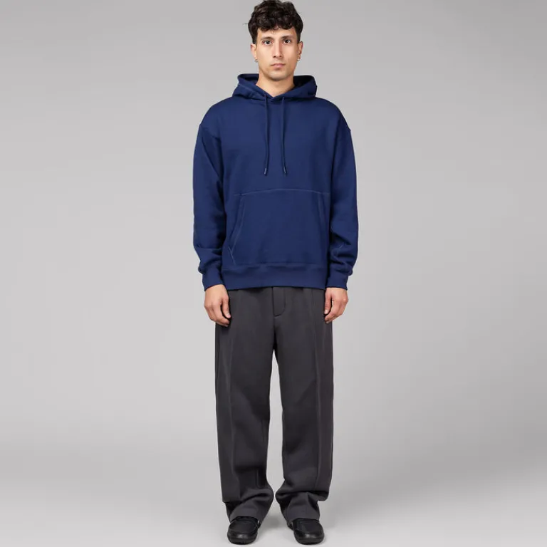 Hoodies*Nike Wool Classic Hoodie Blue Void