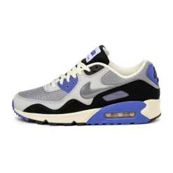 Vegane Sneaker|Retro Runner*Nike x Patta Air Max 90 SP *Waves* Particle Grey / Neutral Grey / Sapphire