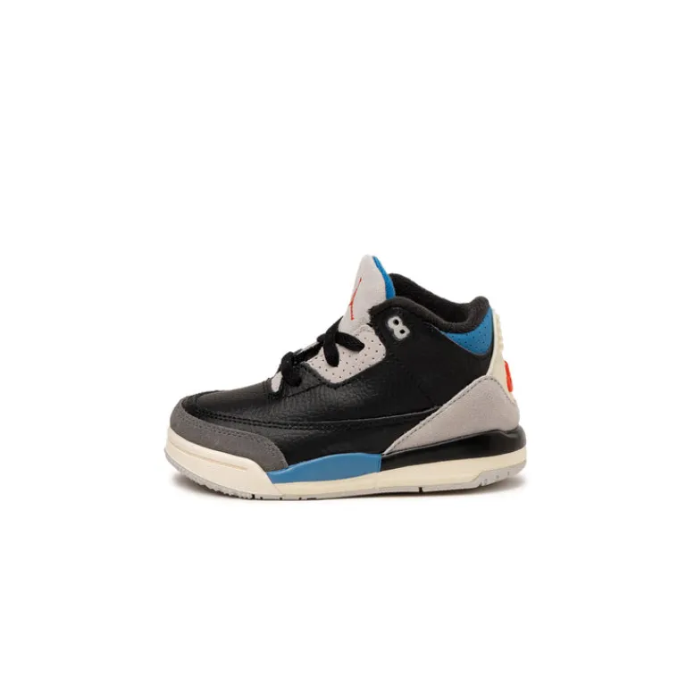 High-Top Sneaker|Leder Sneaker*Jordan NikeAir 3 Retro OG *Rare Air* *TD* Black / Chile Red / Neutral Grey