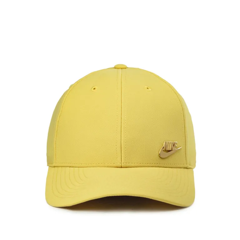 Caps & Bucket Hats*Nike Dri-Fit Club Structured Metal Logo Cap Saturn Gold / Metallic Gold