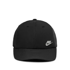 Caps & Bucket Hats*Nike Dri-Fit Club Structured Metal Logo Cap Black / Metallic Silver