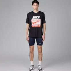 T-Shirts*Nike Rise 365 Run Energy Dri-Fit Running Short Sleeve Top Black / Picante Red
