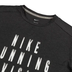 Running|T-Shirts*Nike Rise 365 Running Division Dri-FIT Running Top Black / Photon Dust