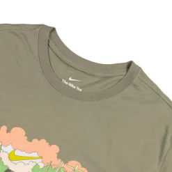 T-Shirts*Nike Running T-Shirt *There Is No Finish Line* Light Army