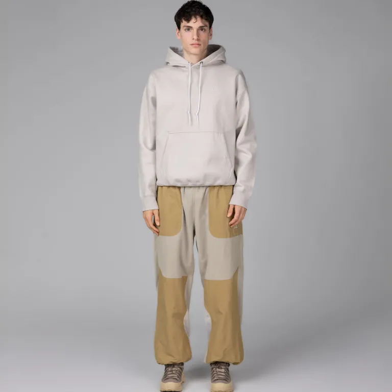 Hoodies*Nike Solo Swoosh Fleece Hoodie Light Bone / White