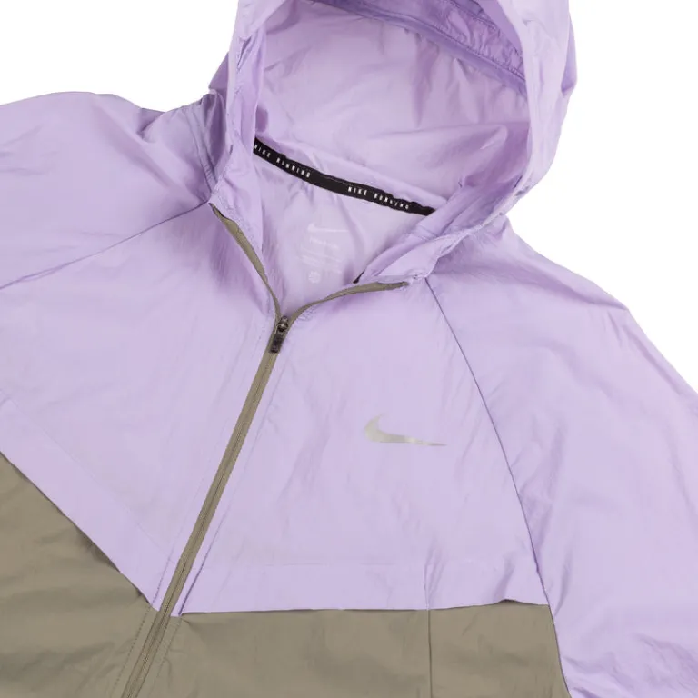 Jacken|Running*Nike Stride Repel UV Running Jacket Hydrangeas / Light Army / Reflective Silver
