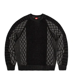 Knitwear*Nike Tech Reflective Sweater Black / Reflective Silver
