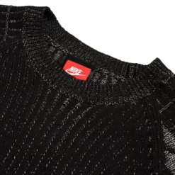 Knitwear*Nike Tech Reflective Sweater Black / Reflective Silver