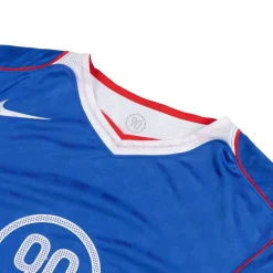 T-Shirts*Nike Total 90 Dri-Fit Soccer Jersey Game Royal / White / Sport Red / White