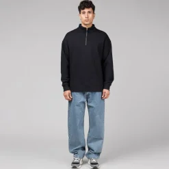 Crewnecks*Nike Wool Classic Quarter Zip Black