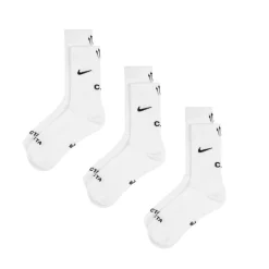 Socken*Nike x Nocta Crew Socks 3-Pack White / Black