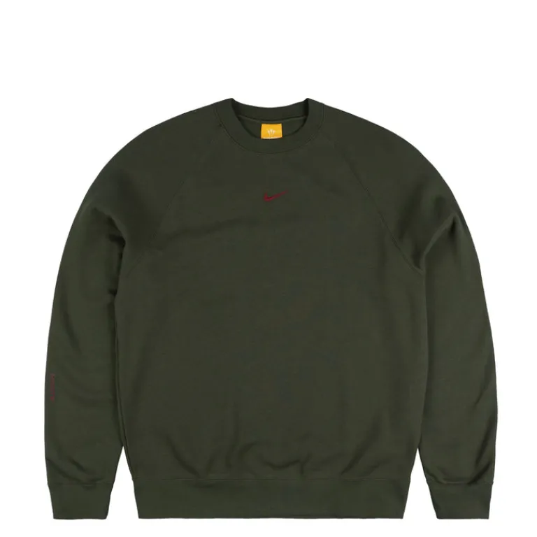 Crewnecks*Nike x Nocta Fleece CS Crew Cargo Khaki / Team Red