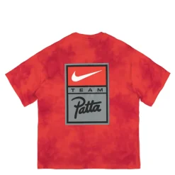 T-Shirts*Nike x Patta T-Shirt GX Wash Rush Red / University Red / Gymred