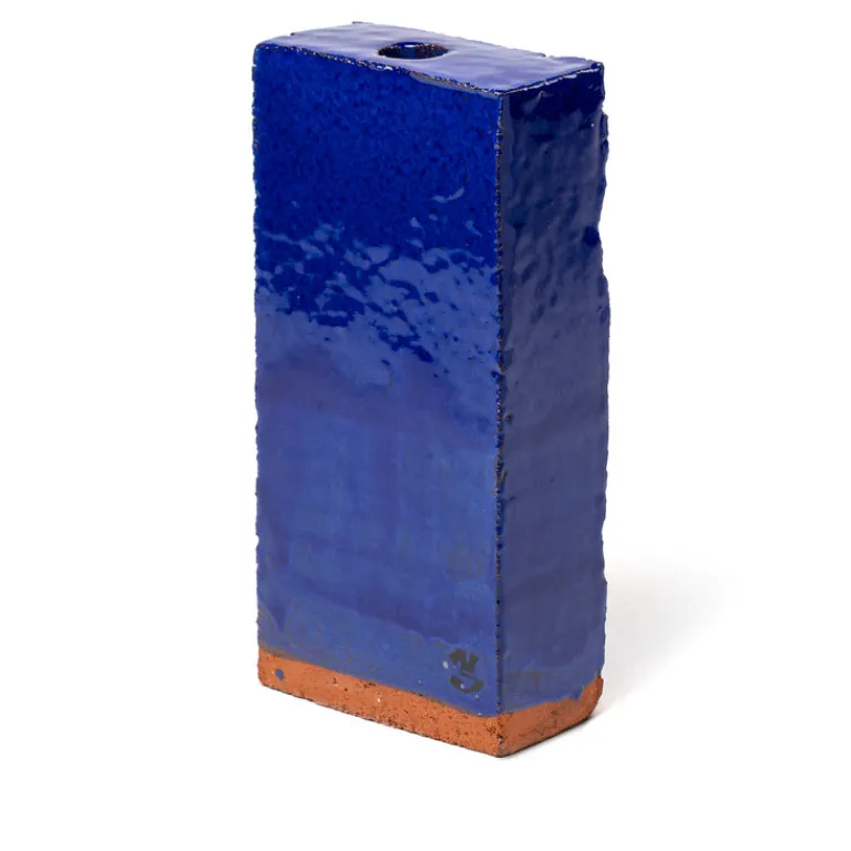 Kerzen & Raumdüfte*Niko June A Single Brick Candle L Dark Blue