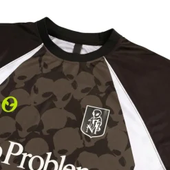 T-Shirts*No Problemo Area 51 Football Shirt Black