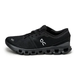 Vegane Sneaker|Laufschuhe*On Cloud X 4 Black / Eclipse