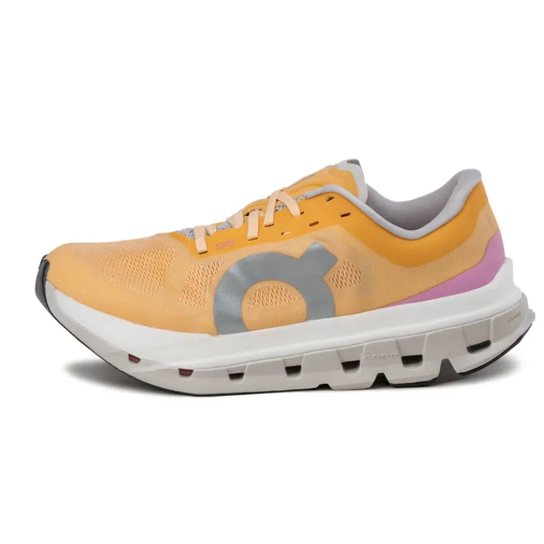Vegane Sneaker|Laufschuhe*On Cloudflow 5 W Tangerine / Silver