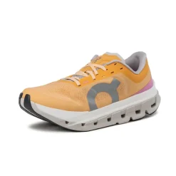 Vegane Sneaker|Laufschuhe*On Cloudflow 5 W Tangerine / Silver
