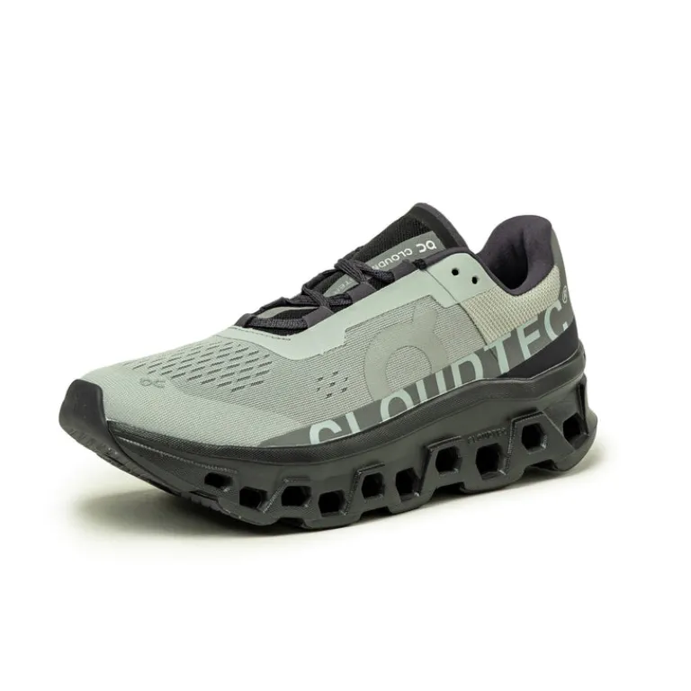 Vegane Sneaker|Laufschuhe*On Cloudmster Glacier / Black