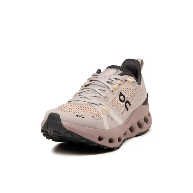 Vegane Sneaker|Outdoor Sneaker*On Cloudsurfer Trail W Silver / Mauve