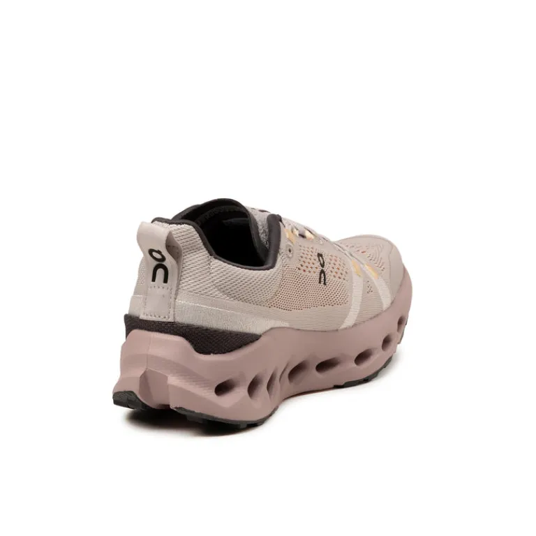 Vegane Sneaker|Outdoor Sneaker*On Cloudsurfer Trail W Silver / Mauve