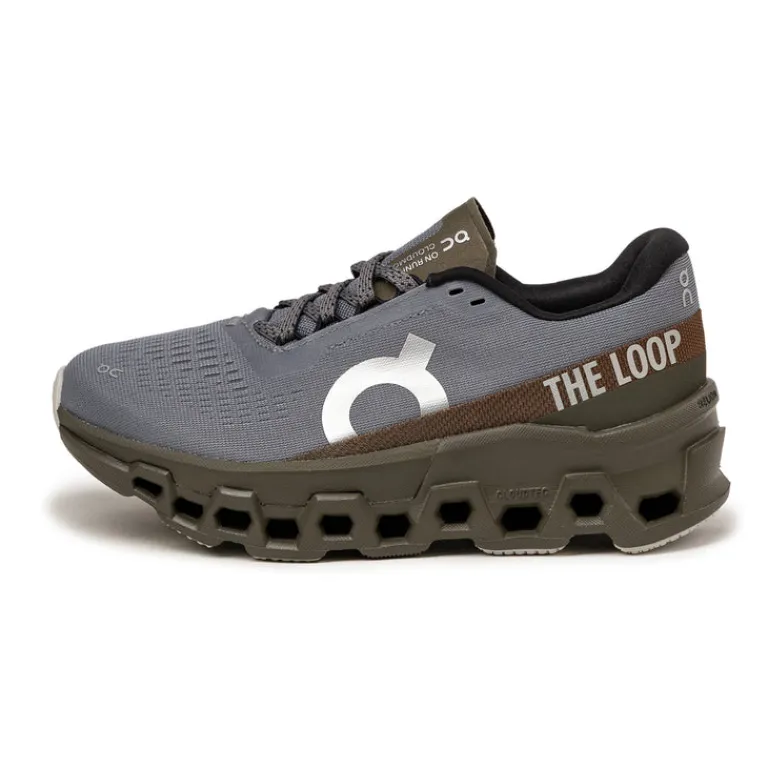 Vegane Sneaker|Laufschuhe*On x Pleasures x The Loop Cloudmster 2 Mist / Olive