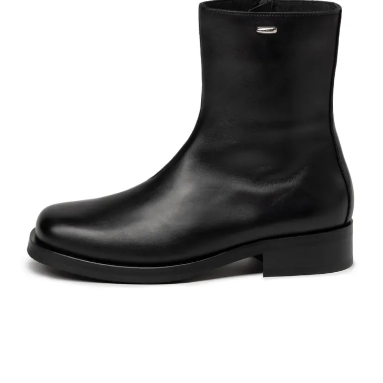Leder Sneaker|High-Top Sneaker*Our Legacy Camion Boot Black