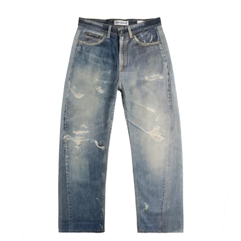 Hosen*Our Legacy Third Cut Digital Denim Print