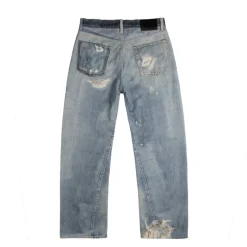 Hosen*Our Legacy Third Cut Digital Denim Print
