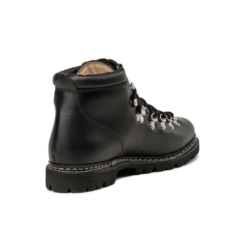 High-Top Sneaker|Leder Sneaker*Paraboot Avoriaz Jannu Noire / Lisse Noir