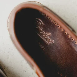Leder Sneaker*Paraboot Barth Marine Marron / Lisse America